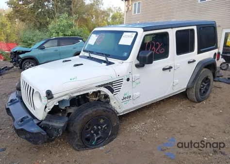 2024 Jeep Wrangler 4-Door Sport 4X4 z USA, uszkodzony, nr VIN 1C4PJXDN8RW105857